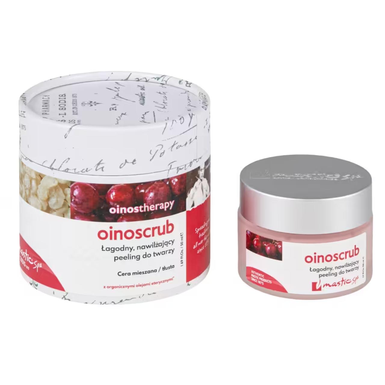 OINOSCRUB Łagodny, nawilżający peeling do twarzy