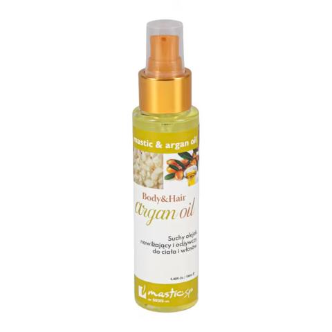 BODY & HAIR ARGAN OIL Suchy olejek nawilżający i odżywczy do ciała i włosów