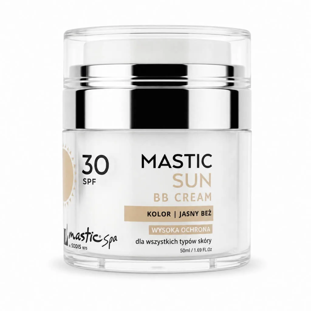 BB CREAM SPF30 Wysoka ochrona Jasny beż 50ml