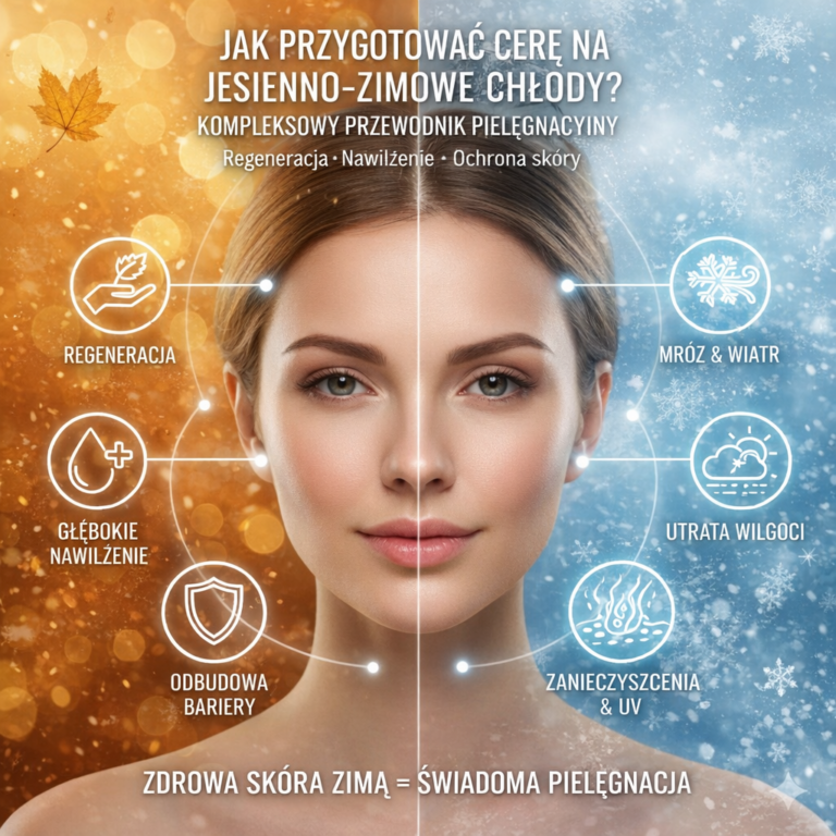 Jak przygotować cerę na jesienno-zimowe chłody? Kompleksowy przewodnik pielęgnacyjny.
