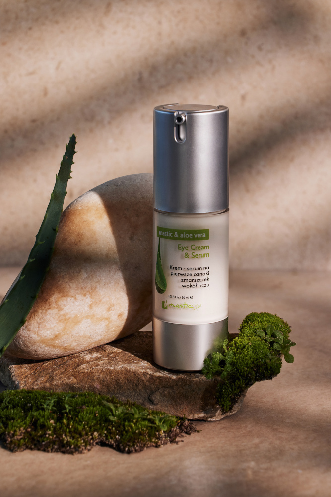 ALOE EYE CREAM & SERUM Krem - serum na pierwsze oznaki zmarszczek wokół oczu