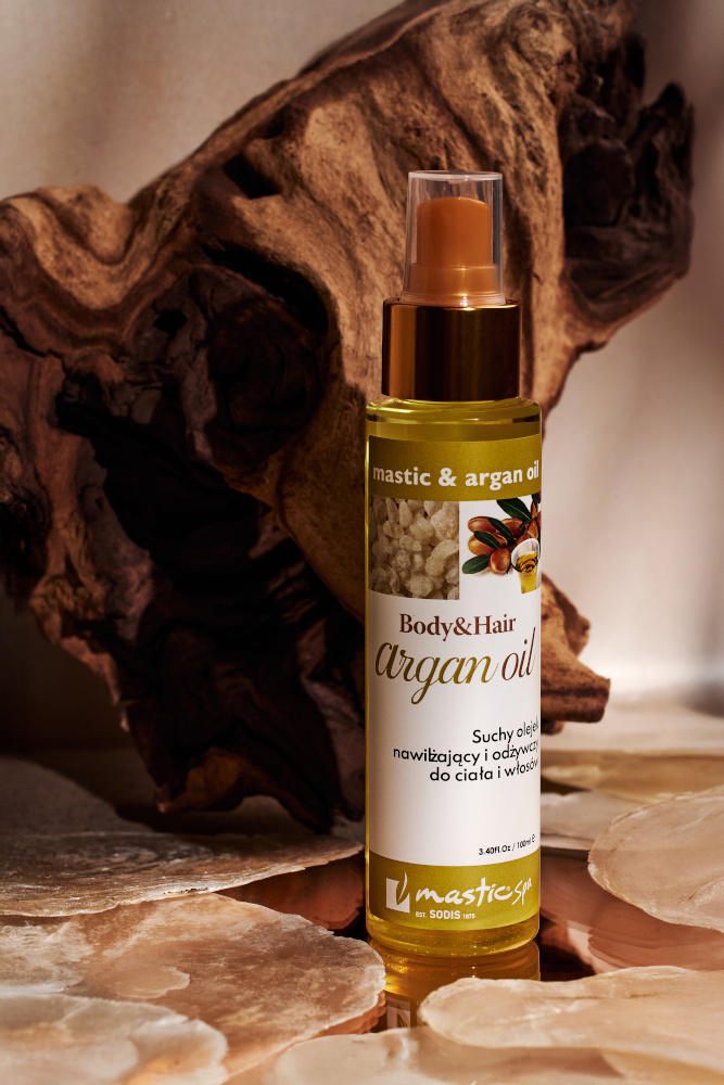 BODY & HAIR ARGAN OIL Suchy olejek nawilżający i odżywczy do ciała i włosów