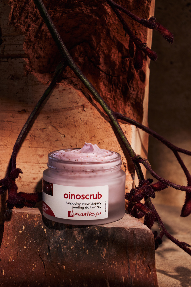 OINOSCRUB Łagodny, nawilżający peeling do twarzy