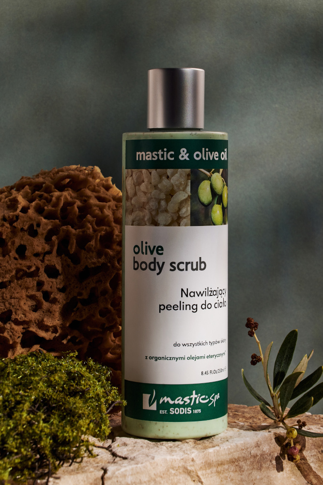 OLIVE BODY SCRUB Nawilżający peeling do ciała