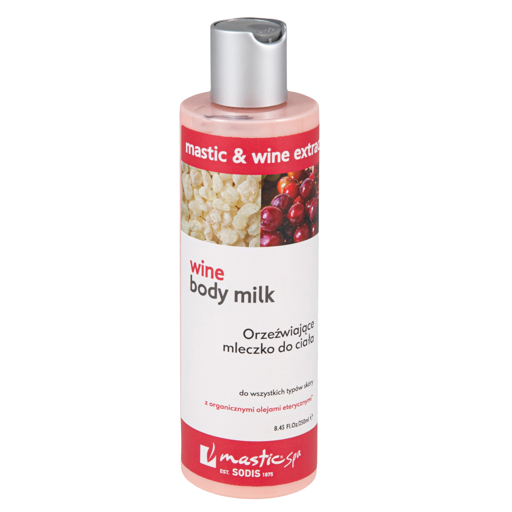 WINE BODY MILK Orzeźwiające mleczko do ciała