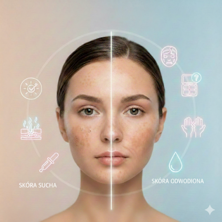 Skóra sucha a odwodniona – dlaczego to nie to samo