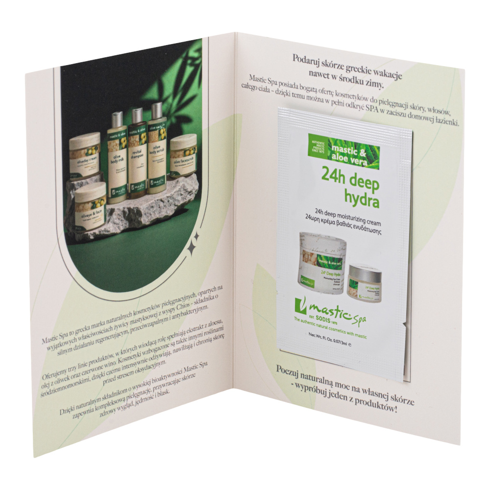 ALOE 24H DEEP HYDRA Głęboko nawilżający krem do twarzy - Próbka