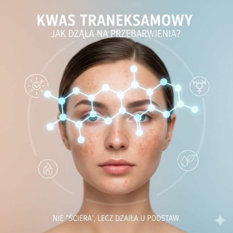 Kwas traneksamowy – jak działa na przebarwienia?