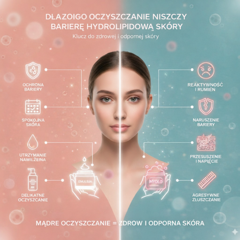 Dlaczego oczyszczanie niszczy barierę hydrolipidową skóry