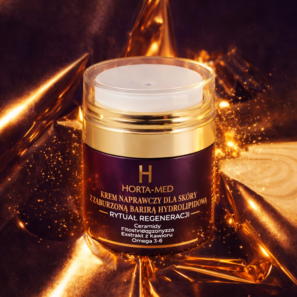 Krem naprawczy dla skóry z zaburzoną barierą hydrolipidową